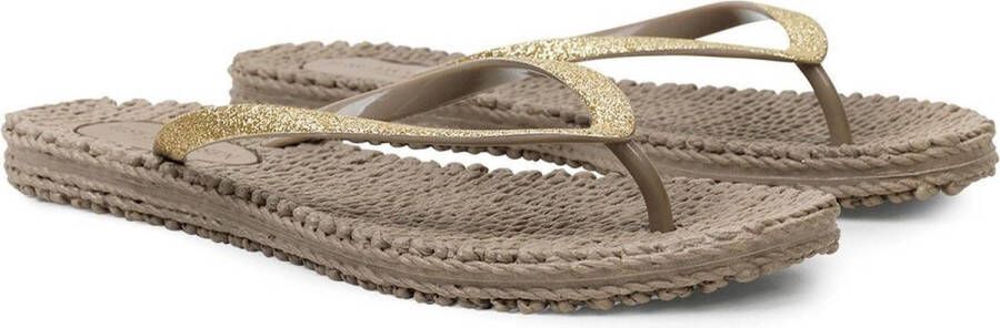 Ilse Jacobsen Slippers met glitter CHEERFUL01 656 Light Regatta Light Regatta
