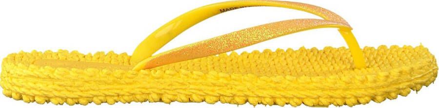 Ilse Jacobsen Slippers met glitter CHEERFUL01 80 Yellow