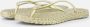 ILSE JACOBSEN Teenslippers Dames Cheerful01 Maat: 40 Materiaal: Rubber Kleur: Goud - Thumbnail 2