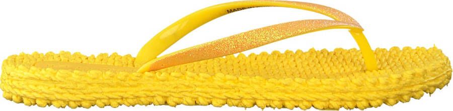 Ilse Jacobsen Slippers met glitter CHEERFUL01 80 Yellow