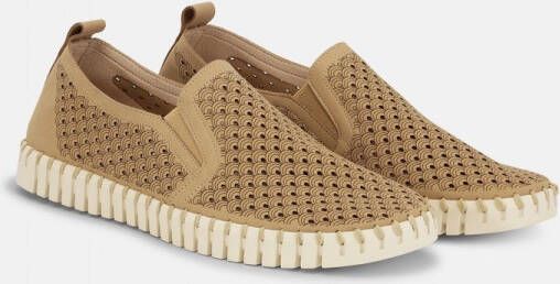 Ilse Jacobsen Instappers Heren TULIP140MEN beige zool 110 Latte