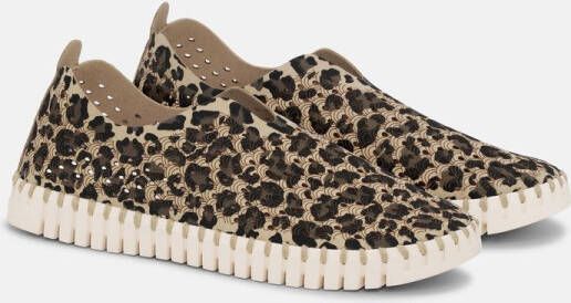 ILSE JACOBSEN Instappers Dames Tulip3275leo Maat: 42 Materiaal: Suèdelook Kleur: Bruin - Foto 2