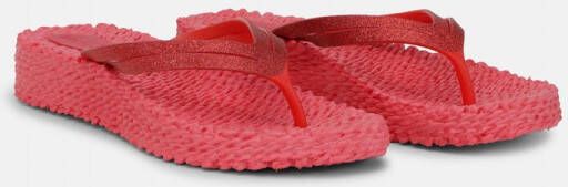 Ilse Jacobsen Slippers met lichte plateauzool CHEERFUL13 890 Raspberry