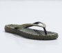 Ilse Jacobsen Hornbæk Ilse Jacobsen Cheerful01 teenslippers donkergroen-410 Green Dames - Thumbnail 2