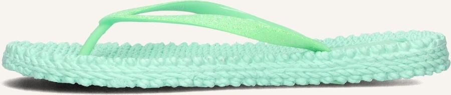 ILSE JACOBSEN Teenslippers Dames Cheerful01 Maat: 37 Materiaal: Rubber Kleur: Groen - Foto 3