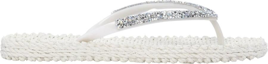 Ilse Jacobsen Slippers met grove glitter C FUL03G 12 Creme - Foto 9