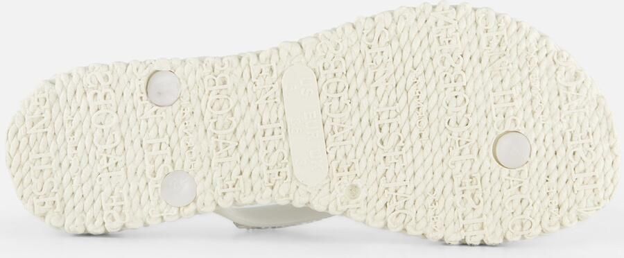 Ilse Jacobsen Slippers met grove glitter C FUL03G 12 Creme - Foto 4