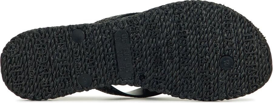 ILSE JACOBSEN Slippers Dames Cheerful12b Maat: 38 Materiaal: Rubber Kleur: Zwart - Foto 4