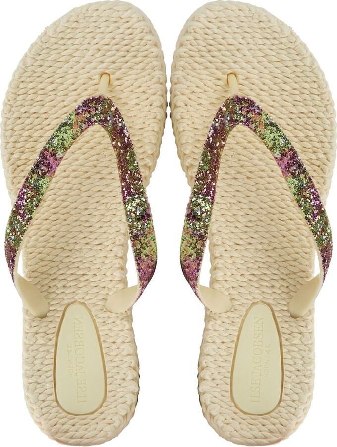 ILSE JACOBSEN Slippers Dames Cheerful12g Maat: 37 Materiaal: Rubber Kleur: Wit - Foto 3