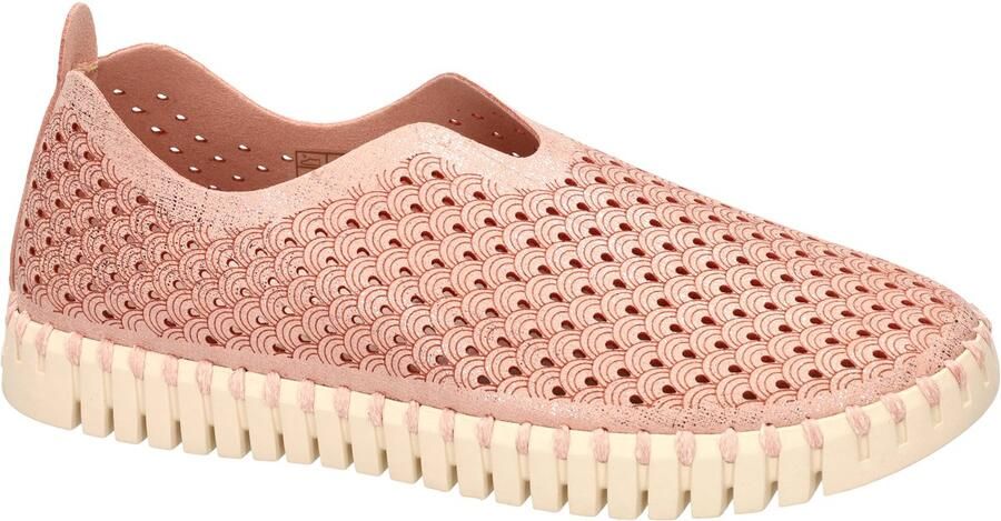 Ilse Jacobsen -Dames roze ballerina's & mocassins