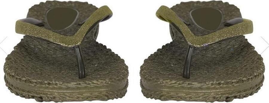 Ilse Jacobsen Hornbæk Ilse Jacobsen Cheerful01 teenslippers donkergroen-410 Green Dames - Foto 10