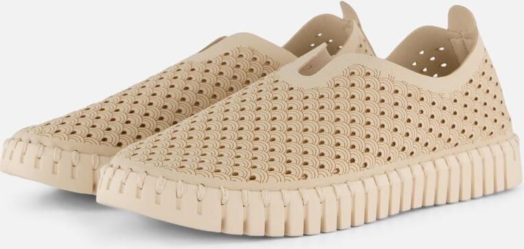 ILSE JACOBSEN Instappers Dames Tulip3074 Maat: 40 Materiaal: Suède Kleur: Beige - Foto 6