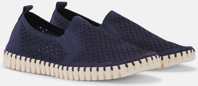 Ilse Jacobsen Instappers Heren TULIP140MEN beige zool 660 Dark Indigo - Foto 2