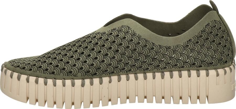 ILSE JACOBSEN Instappers Dames Tulip3373 Maat: 40 Materiaal: Textiel Kleur: Groen - Foto 9