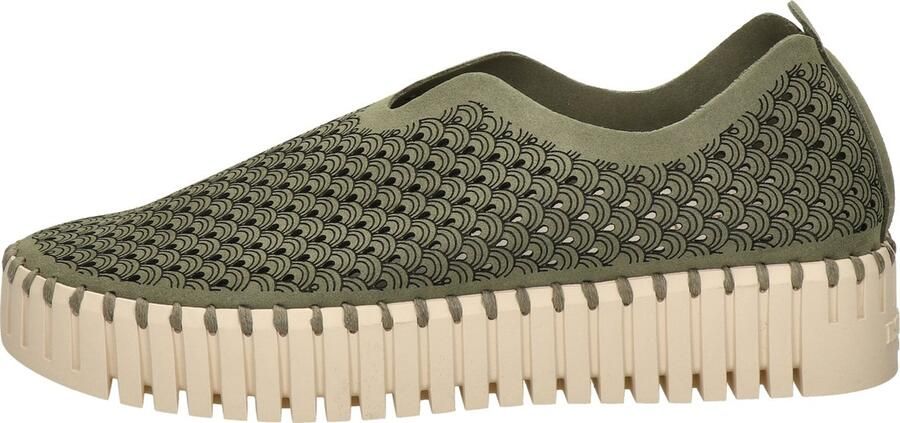 ILSE JACOBSEN Instappers Dames Tulip3373 Maat: 40 Materiaal: Textiel Kleur: Groen - Foto 9