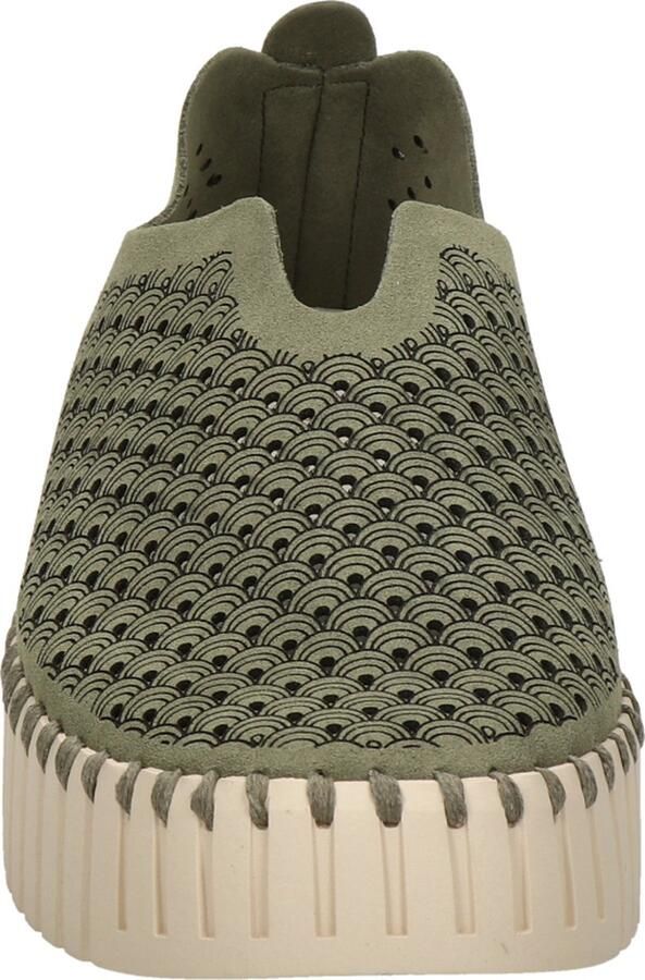 ILSE JACOBSEN Instappers Dames Tulip3373 Maat: 40 Materiaal: Textiel Kleur: Groen - Foto 6