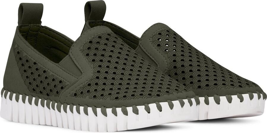 Ilse Jacobsen Instappers TULIP140KIDS 410 Army - Foto 2