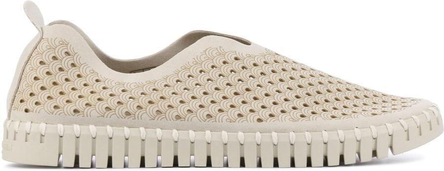 Ilse Jacobsen Instappers Dames Instapschoenen Damesschoenen Canvas Tulip3275 Gebroken wit - Foto 4