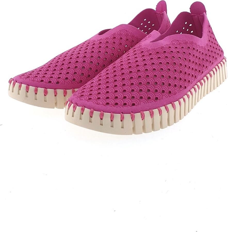 ILSE JACOBSEN Instappers Dames Tulip3275 Maat: 40 Materiaal: Textiel Kleur: Roze - Foto 3