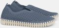 Ilse Jacobsen Instappers TULIP3275 636 Grey Blue Grey Blue - Blauw