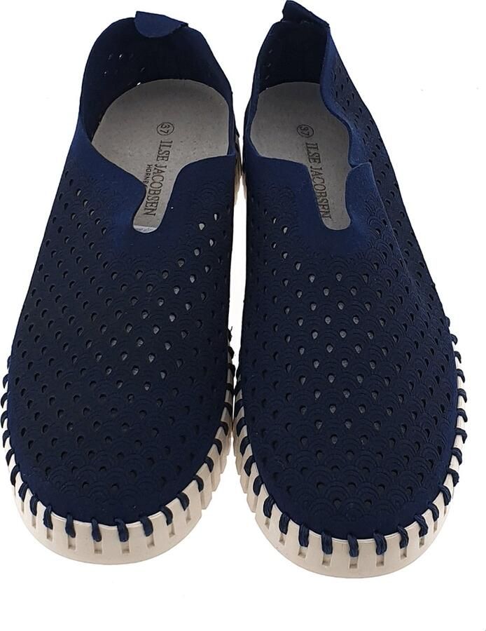 Ilse Jacobsen Hornbæk Blauwe Instapper Tulip3275 Schoenen Blue Dames - Foto 10