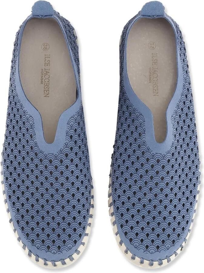 Ilse Jacobsen Hornbæk Blauwe Instapper Tulip3275 Schoenen Blue Dames - Foto 11