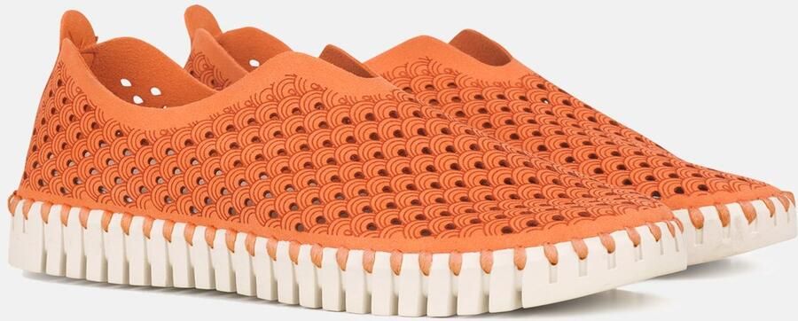 ILSE JACOBSEN Instappers Dames Tulip3275 Maat: 39 Materiaal: Textiel Kleur: Oranje - Foto 5