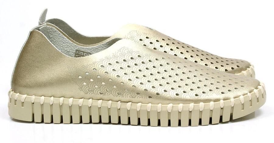 ILSE JACOBSEN Instappers Dames Tulip3576 Maat: 38 Materiaal: Leatherlook Kleur: Goud - Foto 3