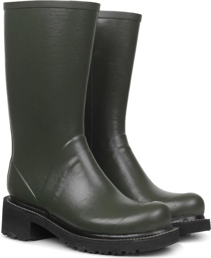 Ilse Jacobsen 3 4 Rubber Boots Regenlaars Donkerkaki