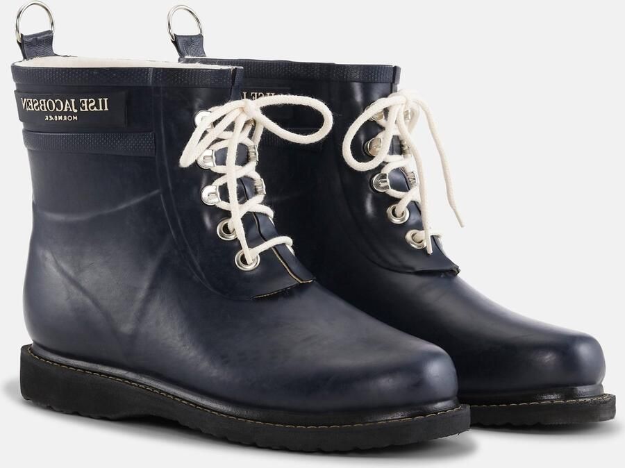 Ilse Jacobsen Rubberlaars Laag Indigo Blauw Donkerblauw