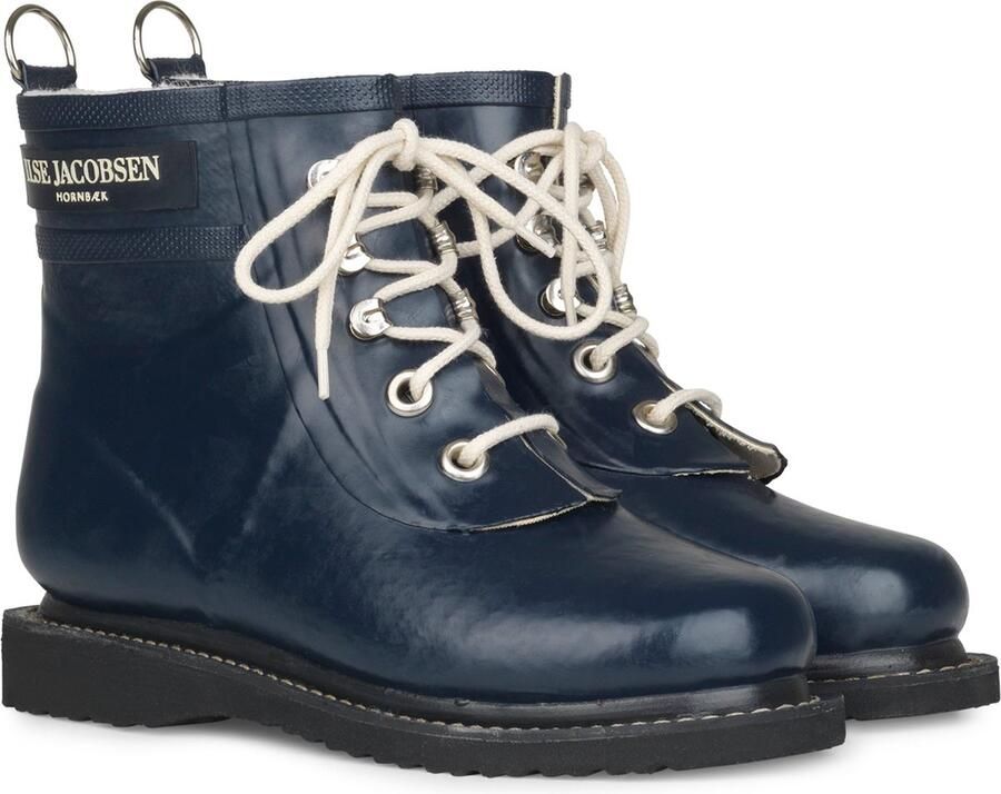 Ilse Jacobsen Rubberlaars Laag Indigo Blauw Donkerblauw