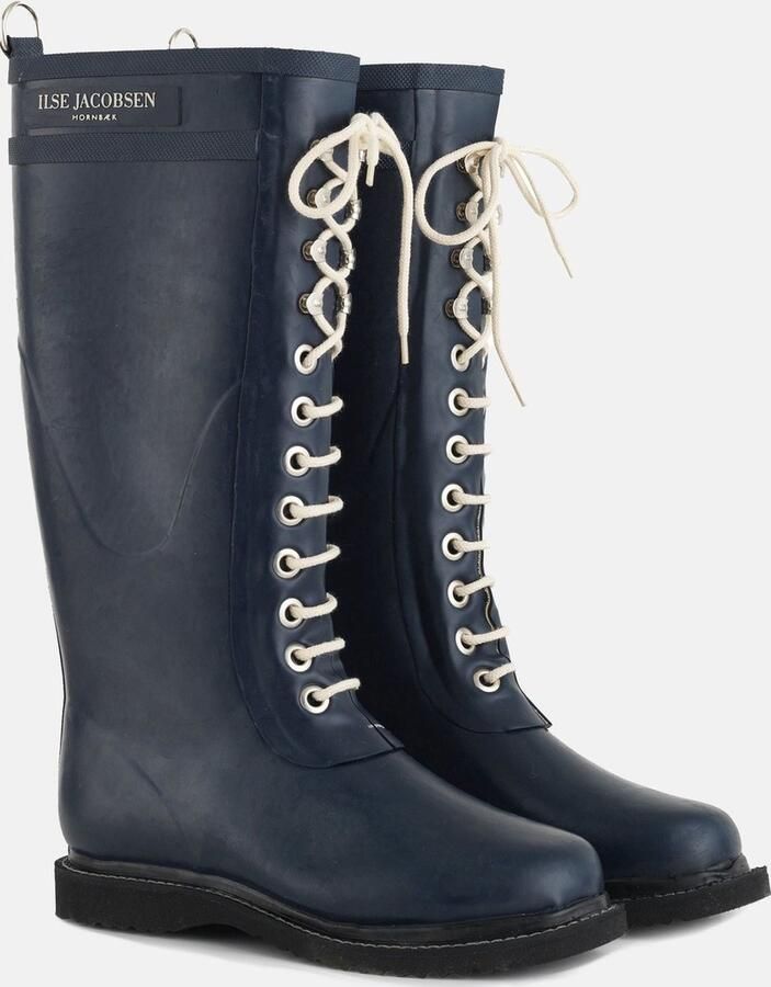 Ilse Jacobsen Rubberlaars hoog RUB1 660 Dark Indigo Dark Indigo
