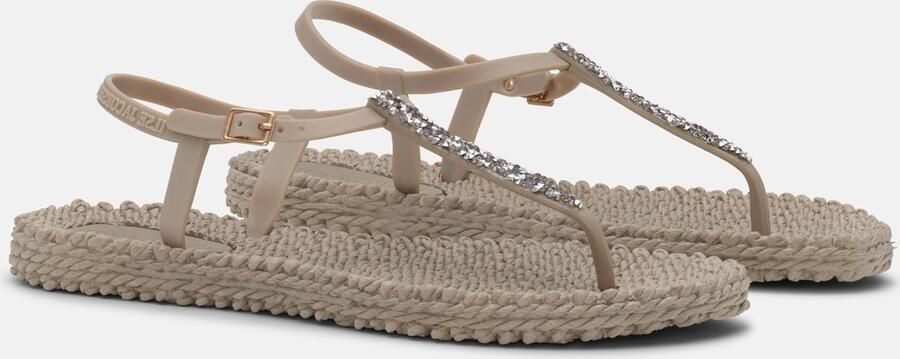 Ilse Jacobsen Slippers met enkelband en glitter CHEERFUL10G 149 Atmosphere