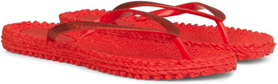 Ilse Jacobsen Slippers met glitter CHEERFUL01 303 Deep Red Deep Red - Foto 3