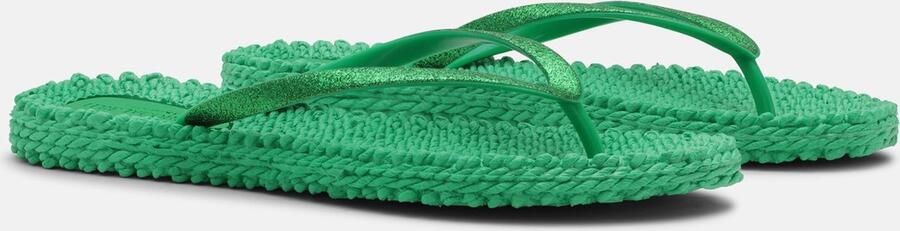 Ilse Jacobsen Slippers met glitter CHEERFUL01 493 Fern Green Fern Green