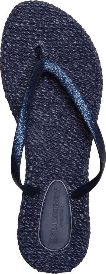 ILSE JACOBSEN Teenslippers Dames Cheerful01 Maat: 36 Materiaal: Rubber Kleur: Blauw - Foto 3