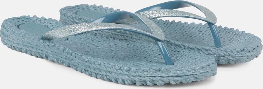 Ilse Jacobsen Hornbæk Ilse Jacobsen Cheerful01 teenslippers lichtblauw-677 Blauw Dames - Foto 2