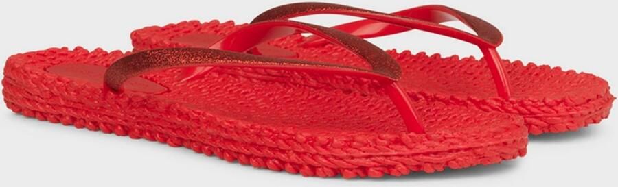 Ilse Jacobsen Slippers met glitter CHEERFUL01 890 Raspberry