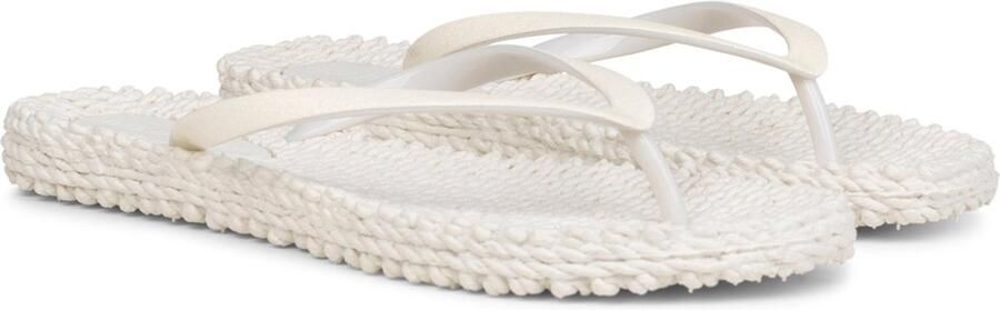 Ilse Jacobsen Cheerful teen slippers gebroken wit offwhite