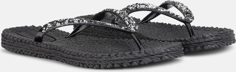 Ilse Jacobsen Cheerful03 Teenslippers Zomer slippers Dames Zwart - Foto 5