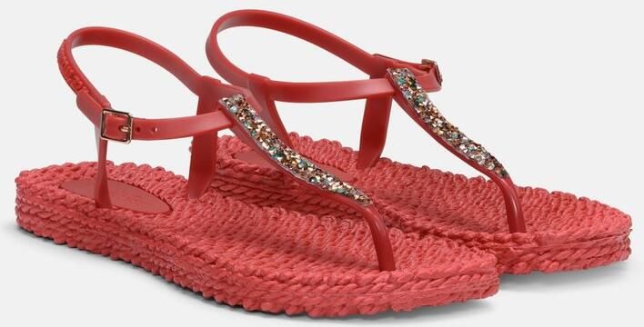 Ilse Jacobsen Slippers met glitters CHEERFUL10M