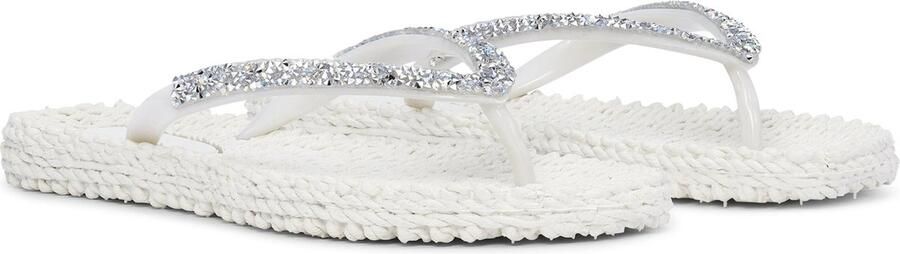 Ilse Jacobsen Slippers met grove glitter CHEERFUL03G 12 Creme - Foto 8