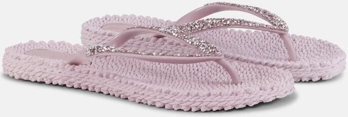 Ilse Jacobsen Slippers met koper mix strass steen CHEERFUL03G