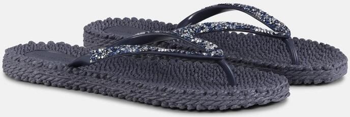 Ilse Jacobsen Slippers met koper mix strass steen CHEERFUL03G