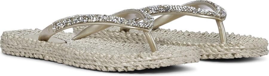 ILSE JACOBSEN Teenslippers Dames Cheerful03 Rubber Goud - Foto 2