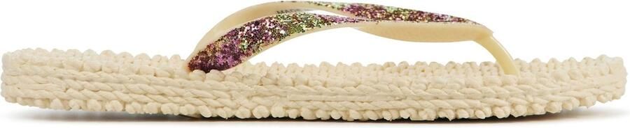 ILSE JACOBSEN Slippers Dames Cheerful12g Maat: 38 Materiaal: Rubber Kleur: Wit