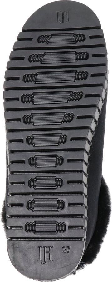 ILSE JACOBSEN Pantoffels Dames Tulip3050 Maat: 37 Materiaal: Suèdelook Kleur: Zwart - Foto 10