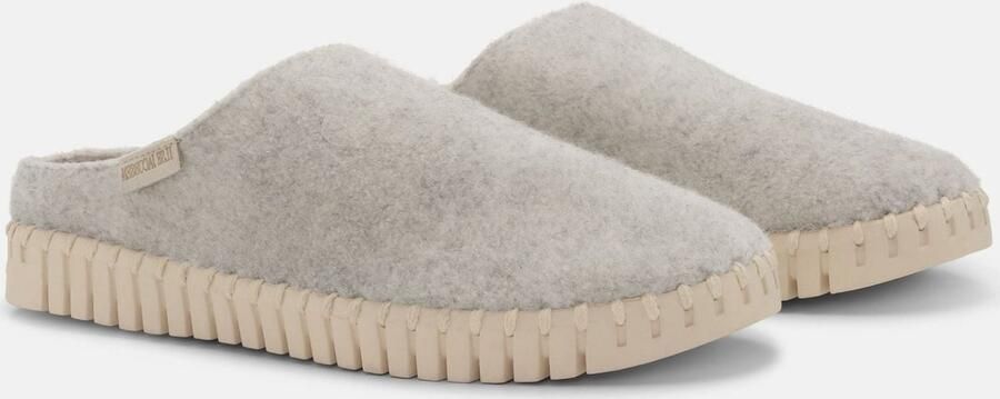 Ilse Jacobsen Vilten Pantoffels TULIP3090F Pumice Stone 021 Pumice Stone - Foto 2