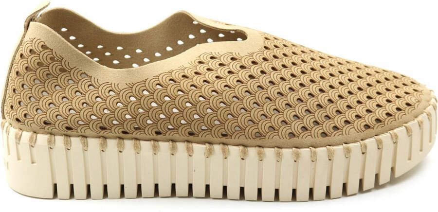 ILSE JACOBSEN Instappers Dames Tulip3373 Maat: 41 Materiaal: Suèdelook Kleur: Beige - Foto 6