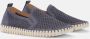 Ilse Jacobsen Instappers Heren TULIP140MEN beige zool 636 Grey Blue - Thumbnail 4